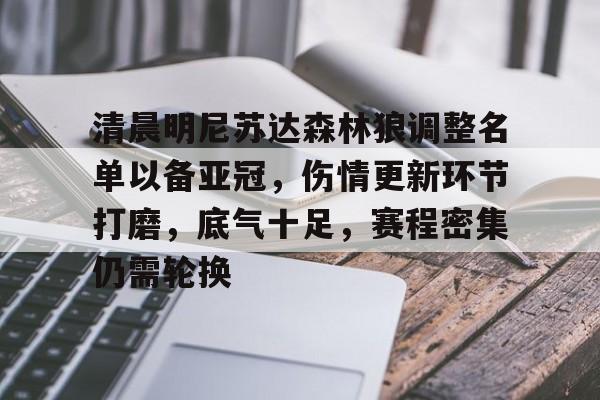 易游平台 -清晨明尼苏达森林狼调整名单以备亚冠，伤情更新环节打磨，底气十足，赛程密集仍需轮换的简单介绍